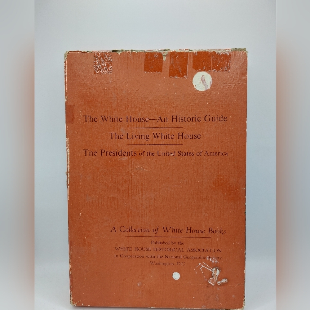 Vintage A Collection of White House‎ Books Set of 3